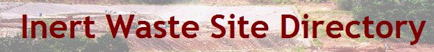 Inert Waste Site Directory