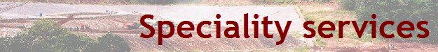 Speciality services