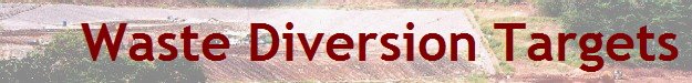 Waste Diversion Targets