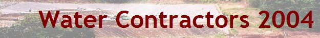 Water Contractors 2004