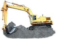 Back hoe SWMP site Back hoe SWMP site