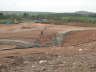 A UK landfill site during restoration capping
