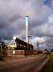 A large landfill gas generation plant