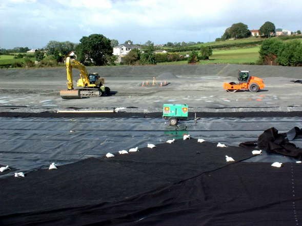 development of a landfill liner